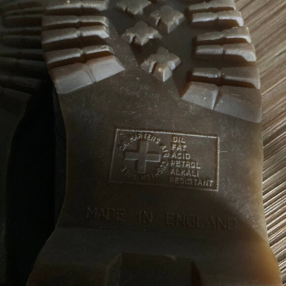 RARE Vintage 1990s Blue Suade Dr. Martens Doc Martens - Picture 7 of 8